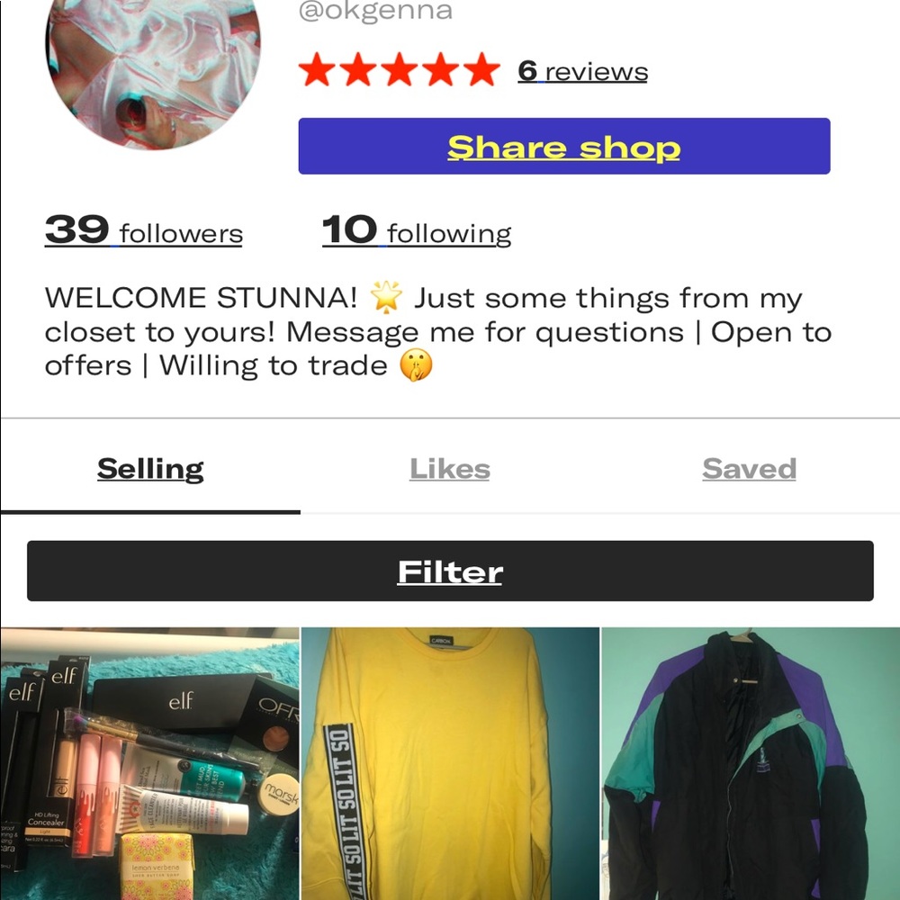 FOLLOW MY DEPOP
